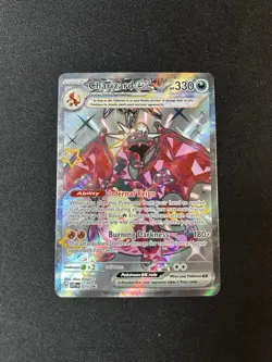 Pokemon TCG Charizard EX Scarlet & Violet Paldean Fates Promo Card #74 - Image 1