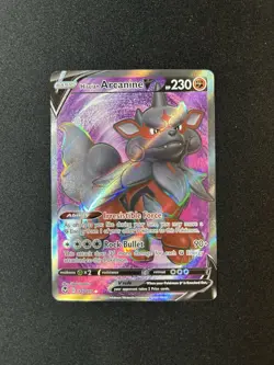 Pokemon Silver Tempest Hisuian Arcanine V Ultra Rare Card 179/195 - Image 1