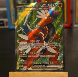 Pokemon Koraidon EX 231/198 Scarlet Violet Base Card Near Mint Condition - Image 2