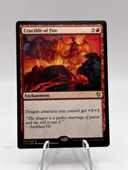 Crucible of Fire 133/309 Commander 2017 C17 MTG NM - Image 1