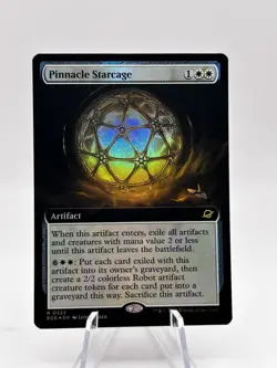 Pinnacle Starcage 0322 Extended Art Foil Edge of Eternities EOE MTG NM - Image 1