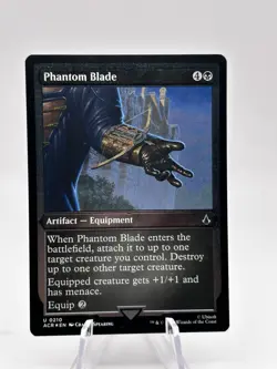 Phantom Blade 0210 Etched Foil Universes Beyond: Assassin's Creed ACR MTG NM - Image 1