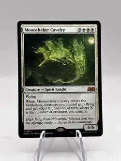 Moonshaker Cavalry 0021 Wilds of Eldraine WOE MTG NM - Image 1