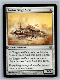 Magic The Gathering Darksteel Auriok Siege Sled #105/165 MTG TCG CCG - Image 1