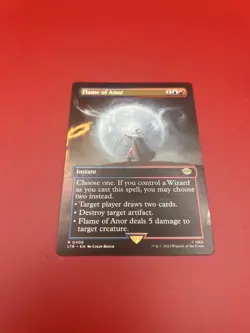 Lord of the Rings:Tales of Middle-Earth Flame of Anor (Borderless) Mtg Non Foil - Image 1