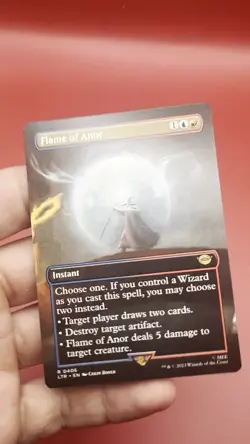 Lord of the Rings:Tales of Middle-Earth Flame of Anor (Borderless) Mtg Non Foil - Image 2