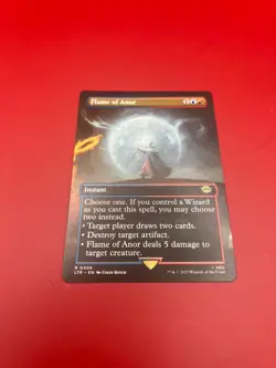 Lord of the Rings:Tales of Middle-Earth Flame of Anor (Borderless) Mtg Non Foil - Image 3