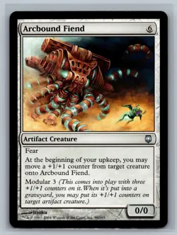 Magic The Gathering Darksteel Arcbound Fiend #96/165 MTG TCG CCG - Image 1