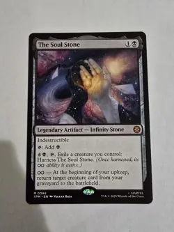 THE SOUL STONE mtg NM-M Marvel's Spider-Man 1 Mythic - Image 1