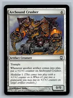 Magic The Gathering Darksteel Arcbound Crusher #95/165 MTG TCG CCG - Image 1