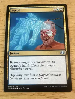 Recoil (197) Dominaria Remastered DMR MTG Magic - Image 1
