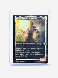 MTG, Daxos, Blessed by the Sun (Showcase), Theros Beyond Death, Foil MT/NM - Image 1