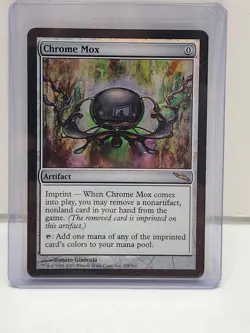 MTG CHROME MOX Mirrodin Foil Rare Magic The Gathering Mirrodin Holo - Image 1
