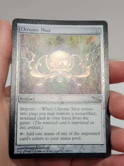 MTG CHROME MOX Mirrodin Foil Rare Magic The Gathering Mirrodin Holo - Image 3