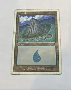 Island (335) [Seventh Edition] Magic MTG (HP) - Image 1