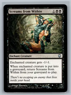 Magic The Gathering Darksteel Screams from Within #52/165 MTG TCG CCG - Image 1