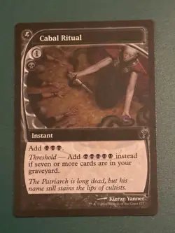 Cabal Ritual MTG Mystery Booster 2 Future Shifted border NM English - Image 1