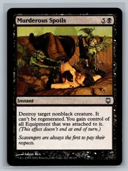 Magic The Gathering Darksteel Murderous Spoils #48/165 MTG TCG CCG - Image 1