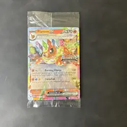 Flareon ex 014/131 Prismatic Evolutions SEALED Promo | Pokemon TCG Surprise Box - Image 1