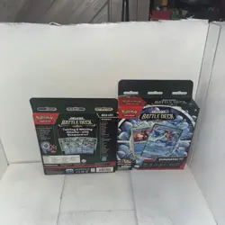 Pokemon Deluxe Battle Deck QUAQUAVAL ex Factory Sealed Box Ready To Play Deck - Image 1