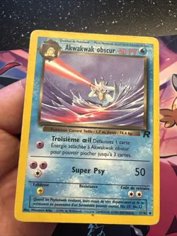 Carte Pokemon Akwakwak Obscur 37/82 Francais Vf Fr Wizard Team Rocket - Image 2