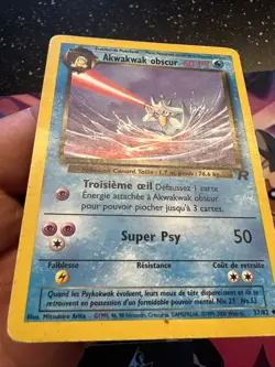 Carte Pokemon Akwakwak Obscur 37/82 Francais Vf Fr Wizard Team Rocket - Image 4