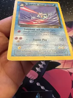 Carte Pokemon Akwakwak Obscur 37/82 Francais Vf Fr Wizard Team Rocket - Image 5