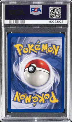 1999 POKEMON GAME SHADOWLESS #52 MACHOP PSA 9 - Image 2