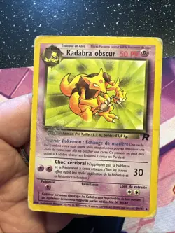Carte Pokemon Kadabra Obscur 39/82 Francais Vf Fr Wizard Team Rocket - Image 2