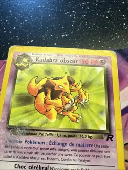 Carte Pokemon Kadabra Obscur 39/82 Francais Vf Fr Wizard Team Rocket - Image 3
