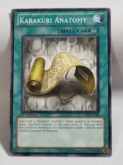 3 x YuGiOh TCG Karakuri Anatomy STBL-EN048 1st Common NM - Image 3