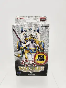 YUGIOH 1ST ED WAVE OF LIGHT STRUCTURE DECK FACTORY SEALED NEW - Image 1