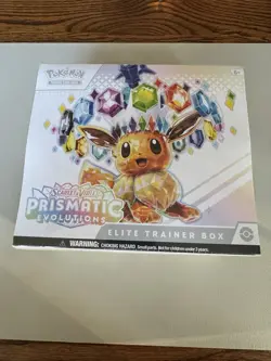Pokemon Prismatic Evolutions Elite Trainer Box ETB Scarlet And Violet SEALED - Image 1