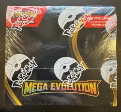 Pokemon TCG Mega Evolution ENHANCED BOOSTER BOX Factory Sealed 36 Packs - Image 1