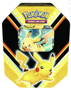 Pokemon TCG V Powers Tin Pikachu V / NEW / SEALED - Image 1