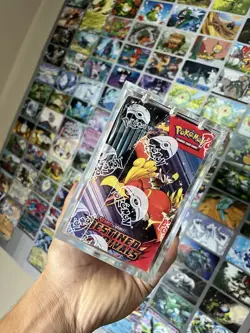 Authentic Pokemon Destined Rivals Booster Box With Acrylic Case - Image 4