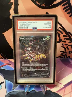 Pokemon Giratina V Lost Origin Full Alt Art #186 PSA 10 Gem Mint - Image 1