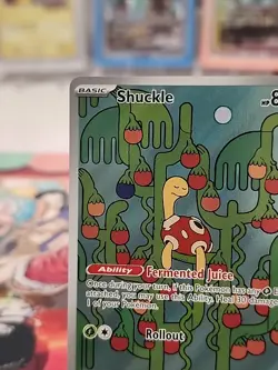 SHUCKLE Illustration Rare Holo #136/132 Pokemon Mega Evolution English - Image 2