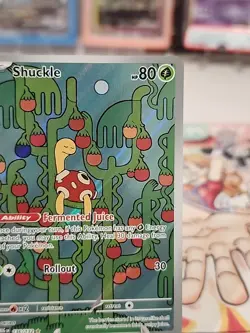 SHUCKLE Illustration Rare Holo #136/132 Pokemon Mega Evolution English - Image 3
