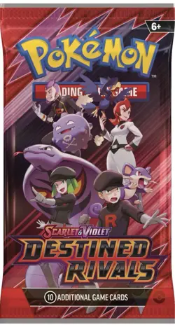🎴 Pokemon SV10 Destined Rivals Booster Packs x4 - All Artworks - In Hand ✨ - Image 3