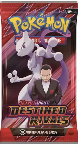 🎴 Pokemon SV10 Destined Rivals Booster Packs x4 - All Artworks - In Hand ✨ - Image 4