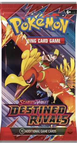 🎴 Pokemon SV10 Destined Rivals Booster Packs x4 - All Artworks - In Hand ✨ - Image 5