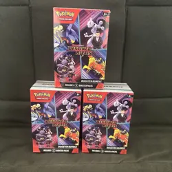 Pokemon TCG Scarlet Violet Destined Rivals Booster Bundles - Sealed Lot Of 3 - Image 1