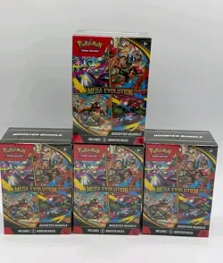 🔥🔥Pokemon Mega Evolutions Booster Bundle Lot of 4 Brand New/Sealed🔥🔥 - Image 1