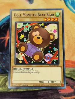 Doll Monster Bear-Bear BACH-EN094 Battle of Chaos 1st Edition - Image 1
