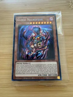 Yu-Gi-Oh! TCG Curse Necrofear LDS3-EN009 Secret Rare Sealed Promo Limited ✨ - Image 1
