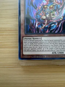 Yu-Gi-Oh! TCG Curse Necrofear LDS3-EN009 Secret Rare Sealed Promo Limited ✨ - Image 4