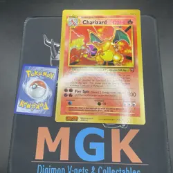 1999 Charizard 4/102 JUMBO Coro Coro Promo English & Japanese Pokemon Card NM - Image 3
