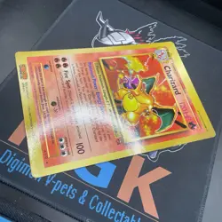 1999 Charizard 4/102 JUMBO Coro Coro Promo English & Japanese Pokemon Card NM - Image 4