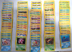 Lot of 100 Vintage 2000 Pokemon TCG Gym Heroes Cards Unlimited LP WOTC P-22 - Image 1